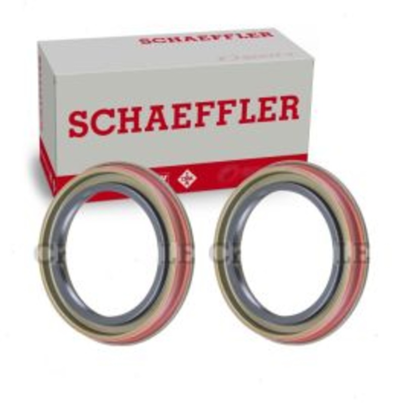 2 pc Schaeffler Rear Wheel Seals for 1986-1990 Dodge W150