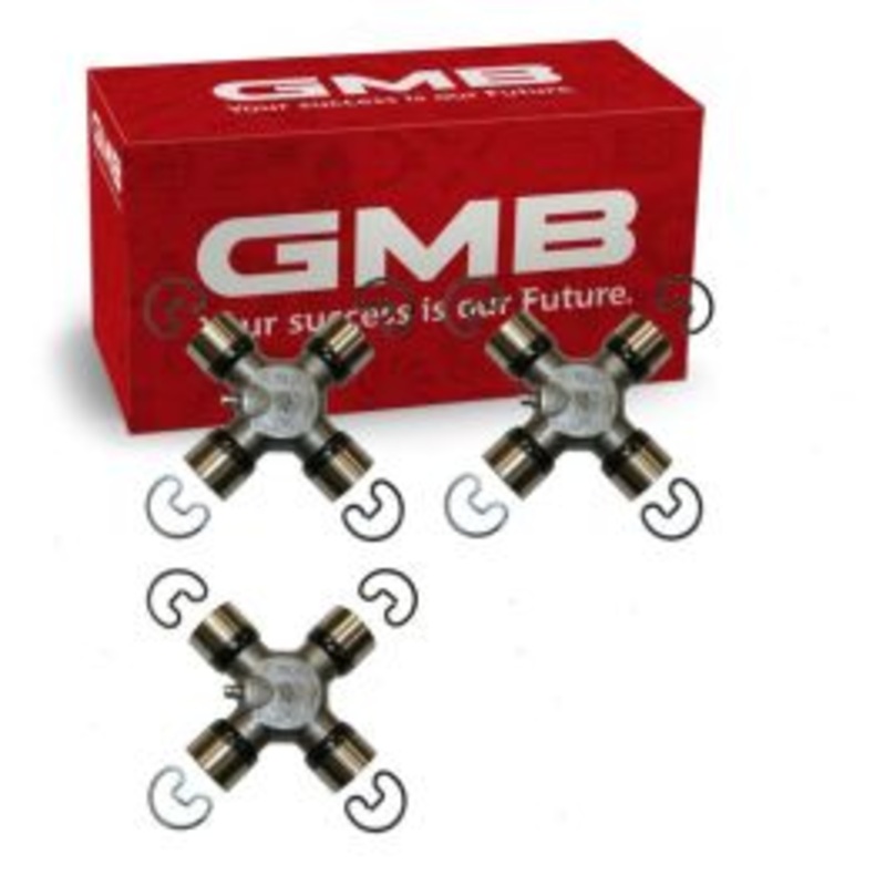 3 pc GMB Rear Shaft All Universal Joints for 2000-2005 Ford Excursion