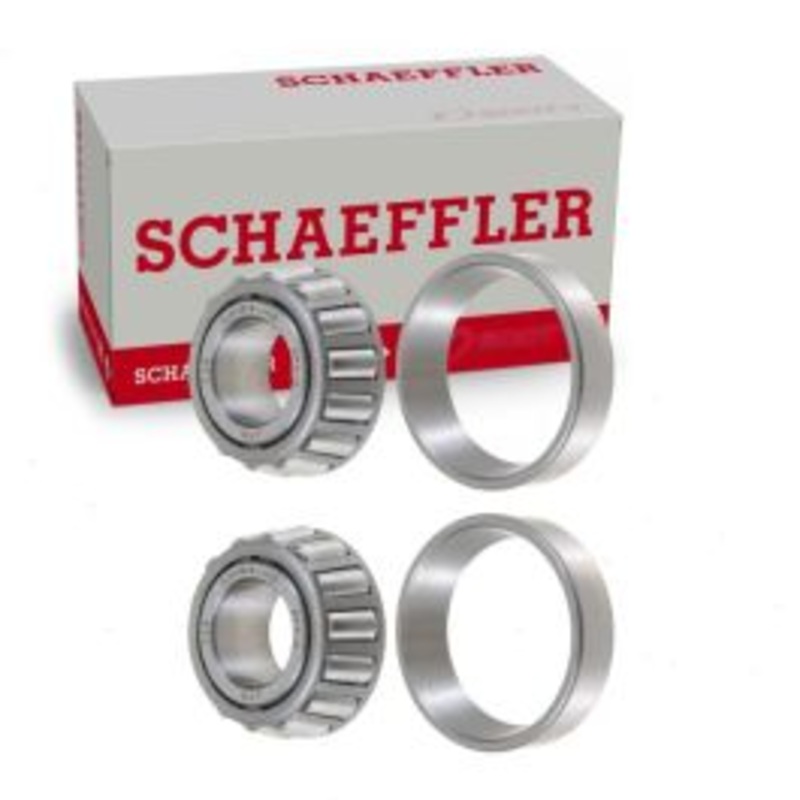 2 pc Schaeffler Front Outer Wheel Bearings for 1964-1965 Ford Falcon 4.3L 4.7L V8