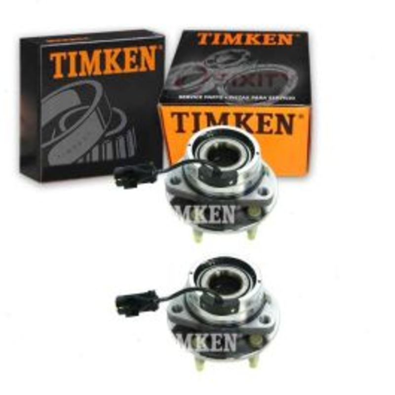 2 pc Timken Front Wheel Bearing Hub Assemblys for 2005-2010 Pontiac G6