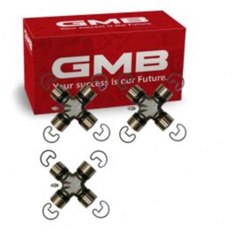 3 pc GMB Front Shaft All Universal Joints for 2008-2010 Dodge Ram 3500