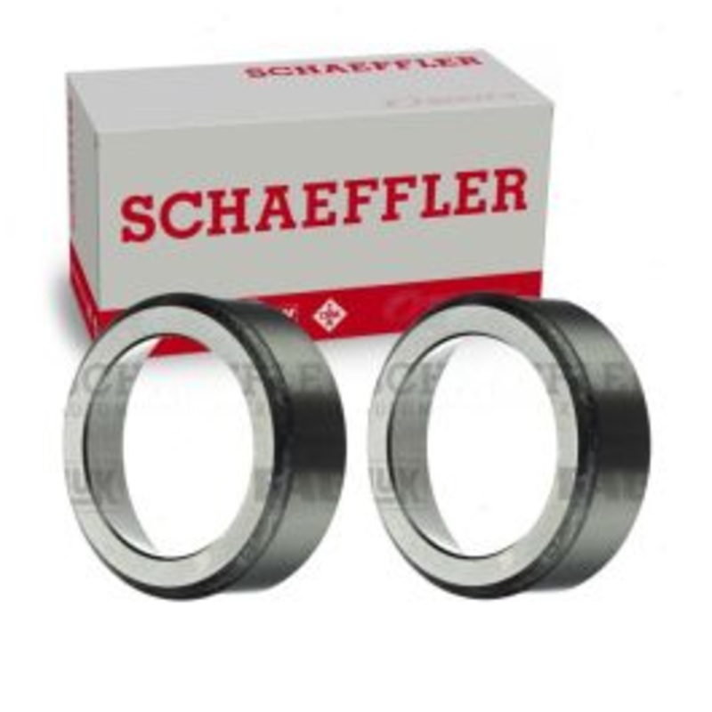 2 pc Schaeffler Front Inner Wheel Bearing Races for 2005-2008 Hino 185
