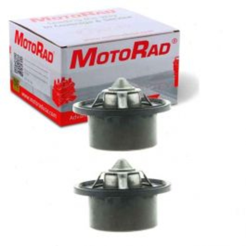 2 pc MotoRad Engine Coolant Thermostats for 1996-2002 Chevrolet Express 3500