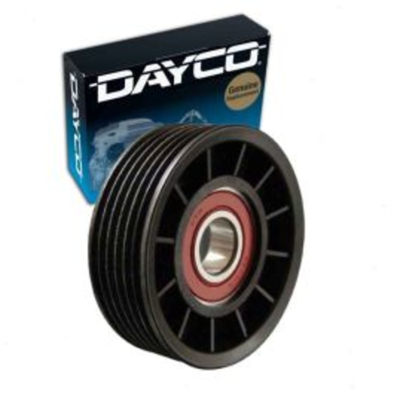 Dayco Grooved Pulley Drive Belt Idler Pulley for 2004 Chevrolet Malibu 3.5L V6