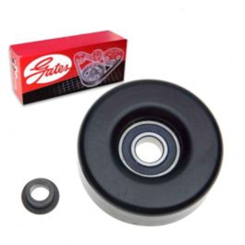 Gates DriveAlign Smooth Pulley Drive Belt Idler Pulley for 1994-1995 GMC G2500 6.5L V8