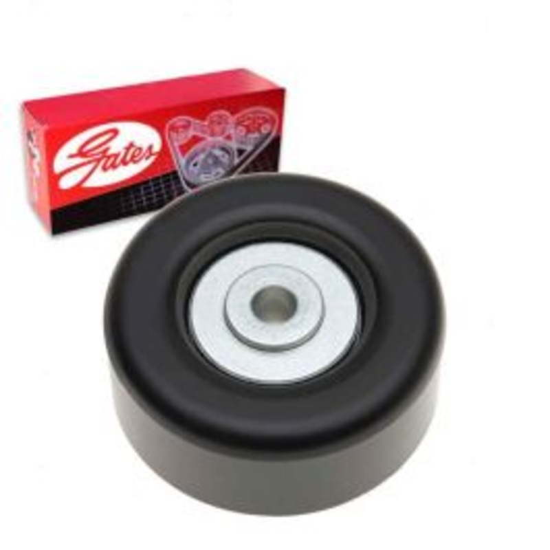 Gates DriveAlign Upper Drive Belt Idler Pulley for 2013-2016 Chevrolet Express 2500 6.6L V8