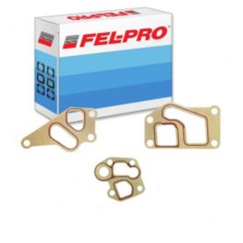 Fel-Pro Engine Oil Cooler Gasket Set for 1983-1994 Ford F-350 6.9L 7.3L V8