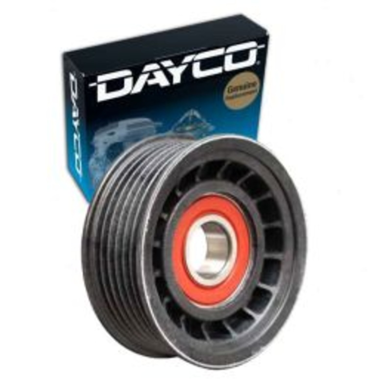 Dayco Grooved Pulley Drive Belt Idler Pulley for 1996-2000 Chevrolet Tahoe 5.7L V8