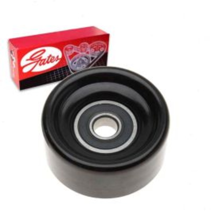 Gates DriveAlign Accessory Drive Drive Belt Idler Pulley for 2004-2005 Ford E-350 Club Wagon 6.0L V8