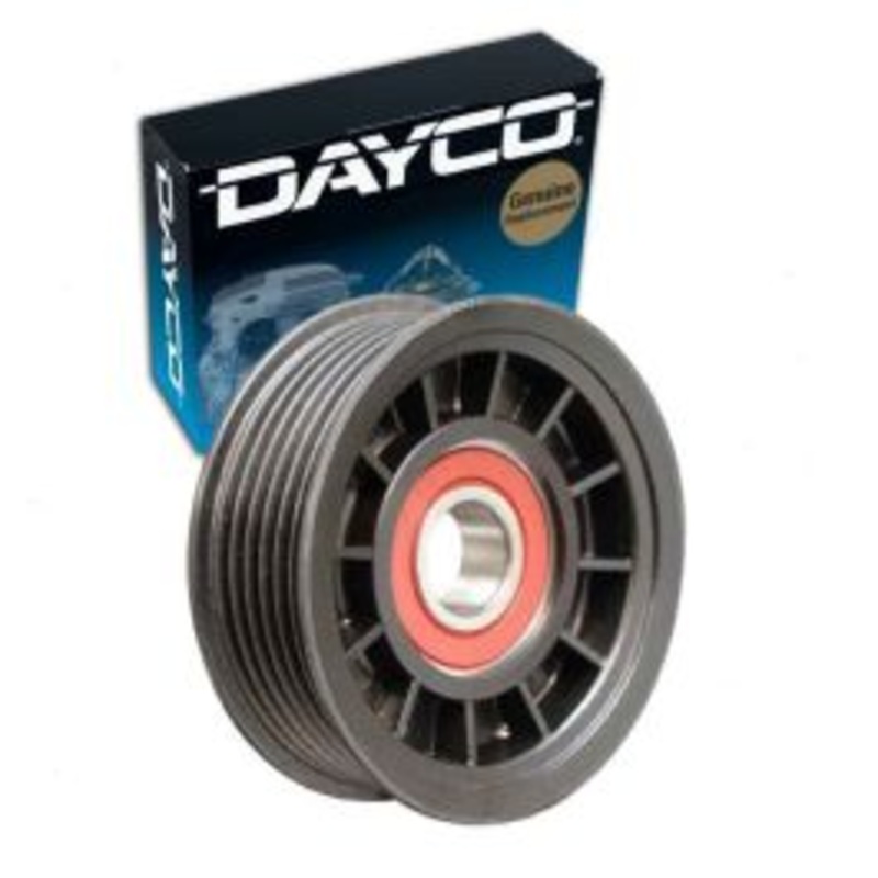 Dayco Alternator Water Pump Power Steering Drive Belt Tensioner Pulley for 2002-2008 Cadillac Escalade EXT