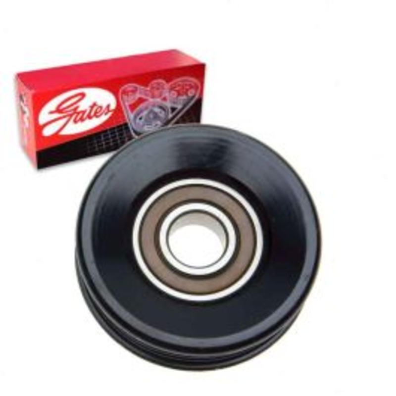 Gates DriveAlign AC Drive Belt Idler Pulley for 1990-2001 Acura Integra 1.7L 1.8L L4