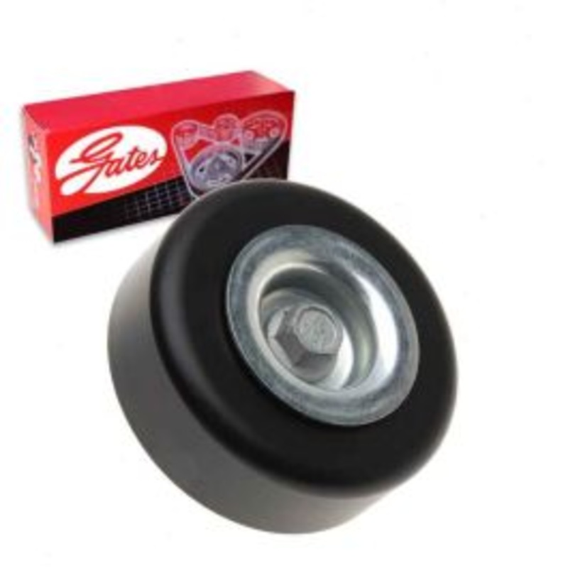 Gates DriveAlign Drive Belt Idler Pulley for 2015-2020 GMC Savana 3500 6.0L V8