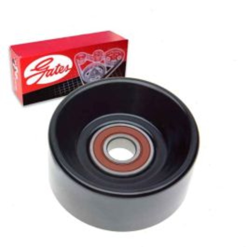 Gates DriveAlign Smooth Pulley Drive Belt Idler Pulley for 1994 Ford F-350 7.3L V8