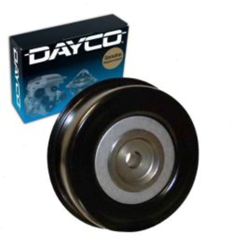 Dayco Alternator Drive Belt Idler Pulley for 1990-1991 Mitsubishi Mighty Max 3.0L V6