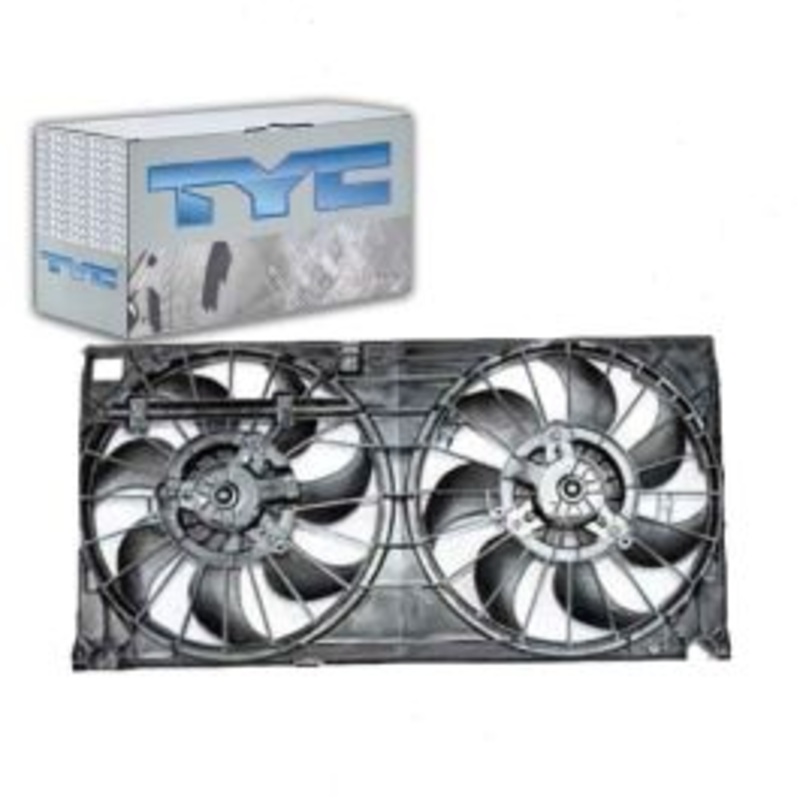 TYC Dual Radiator & Condenser Fan Assembly for 2000-2003 Chevrolet Impala