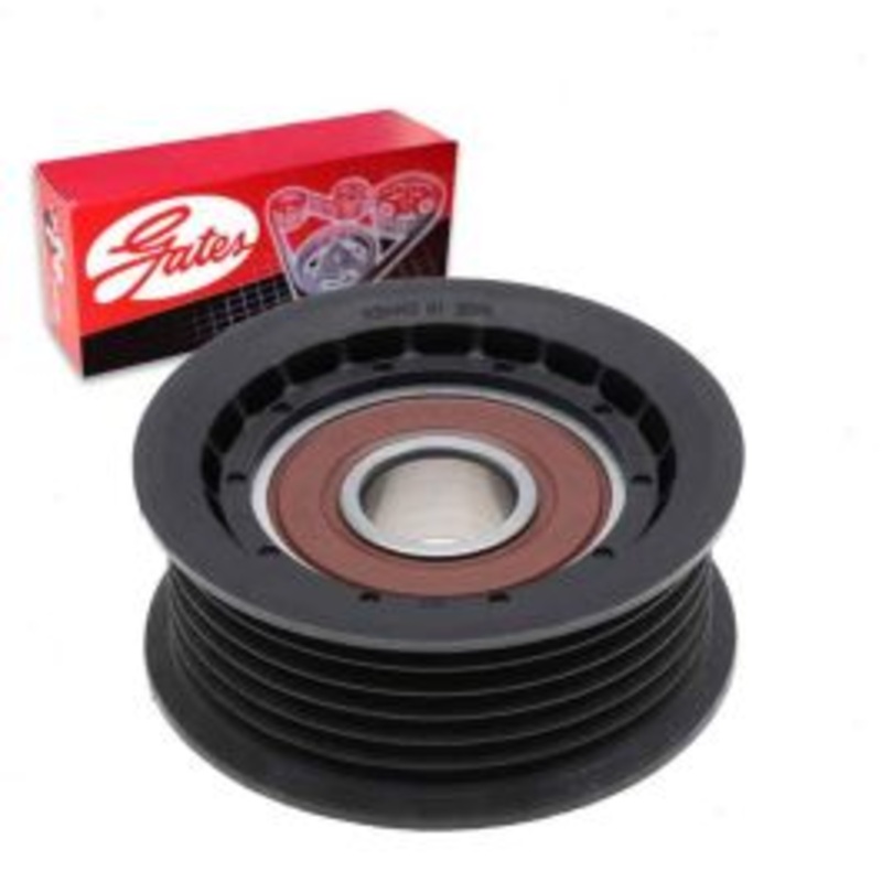 Gates DriveAlign Drive Belt Idler Pulley for 2001-2005 Mercedes-Benz C320 3.2L V6