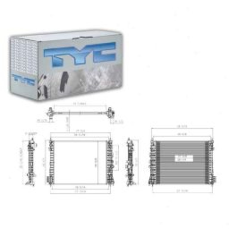 TYC 13361 Radiator Assembly