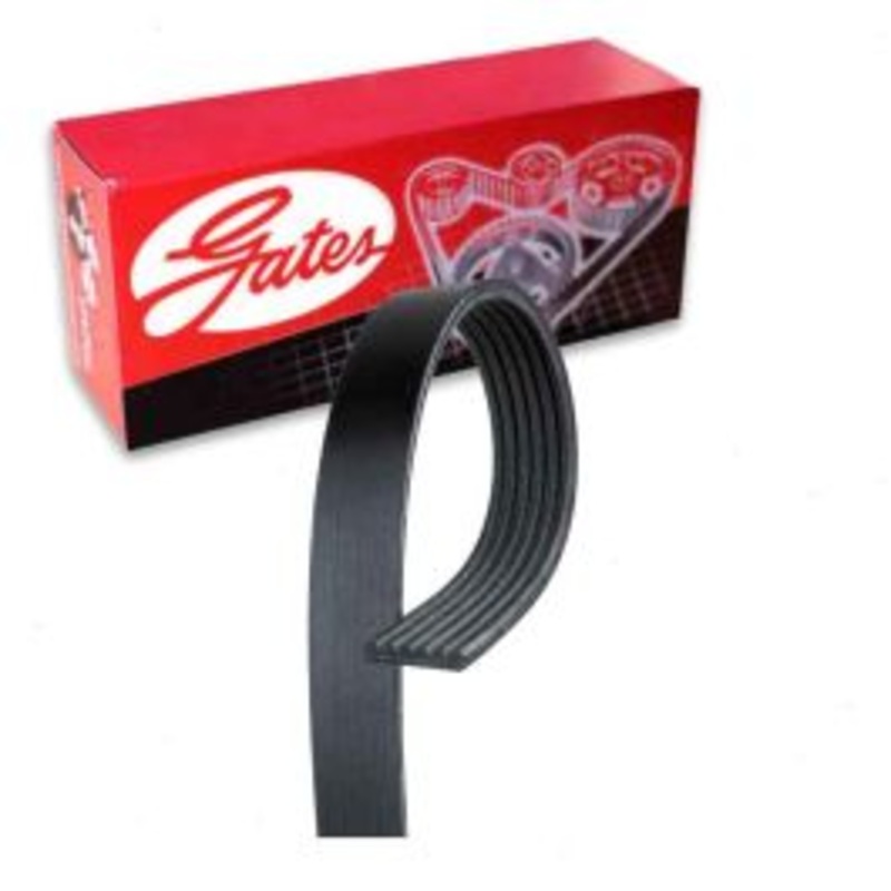 Gates Micro-V Serpentine Belt for 2014 Audi A8 Quattro 3.0L V6