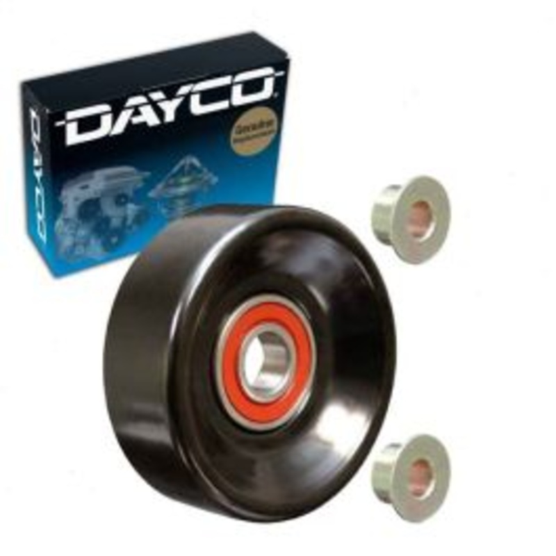 Dayco Drive Belt Idler Pulley for 1990-1997 Plymouth Grand Voyager 2.4L 3.3L L4 V6