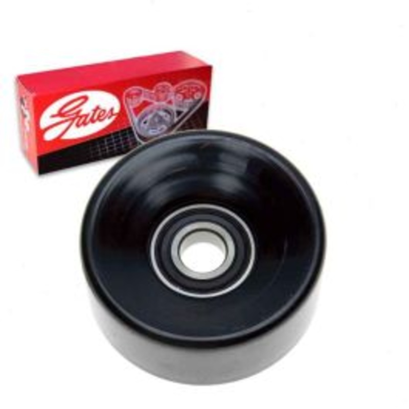 Gates DriveAlign Drive Belt Idler Pulley for 1997-2000 Ford E-350 Econoline 5.4L 6.8L V10 V8