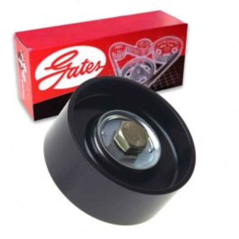 Gates DriveAlign Smooth Pulley Drive Belt Idler Pulley for 2015 Infiniti Q40 3.7L V6