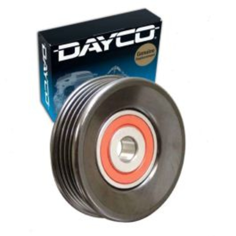 Dayco AC Drive Belt Idler Pulley for 1989-1997 Geo Prizm 1.6L 1.8L L4