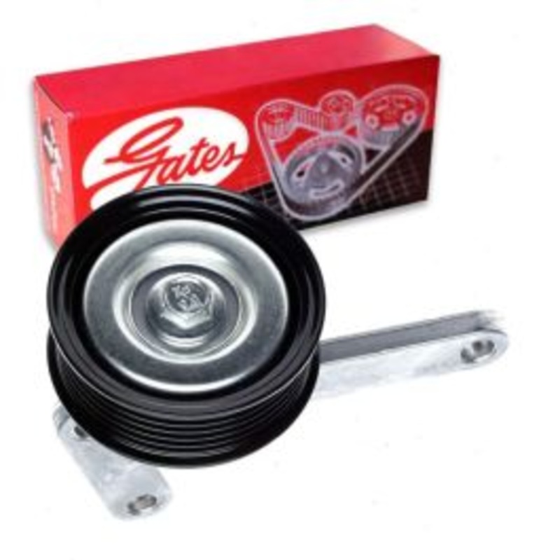 Gates DriveAlign Grooved Pulley Drive Belt Idler Pulley for 2009-2012 Ford Escape 2.5L L4