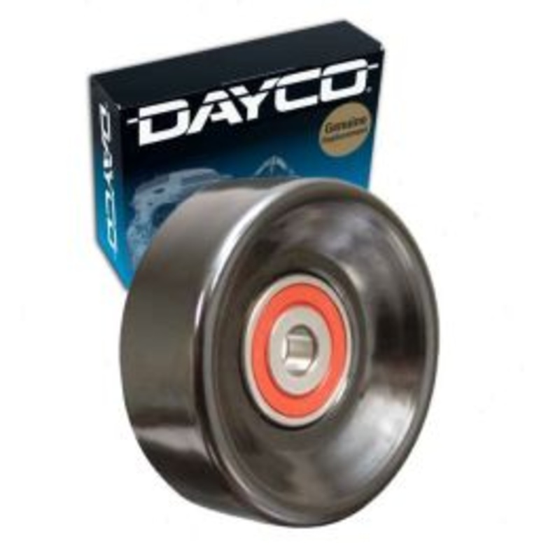 Dayco Smooth Pulley Drive Belt Idler Pulley for 2000-2002 GMC Savana 3500 6.5L V8