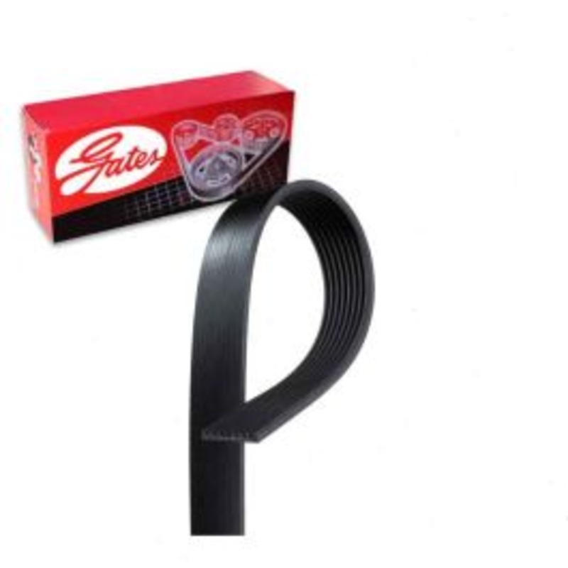 Gates Micro-V Serpentine Belt for 2011 BMW 528i 3.0L L6