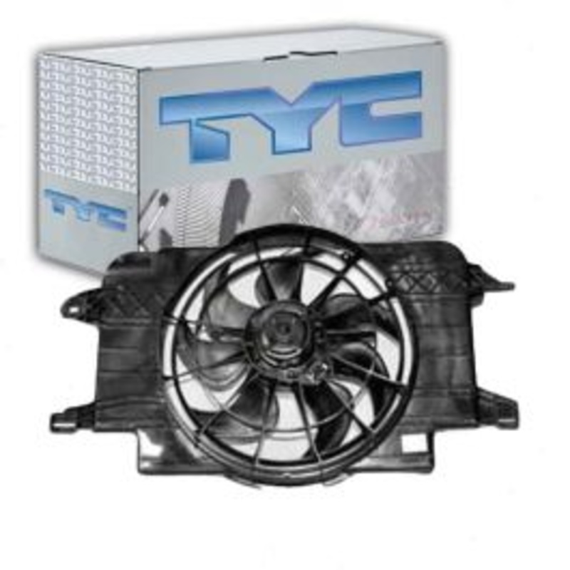 TYC Dual Radiator & Condenser Fan Assembly for 1994-2002 Saturn SC1