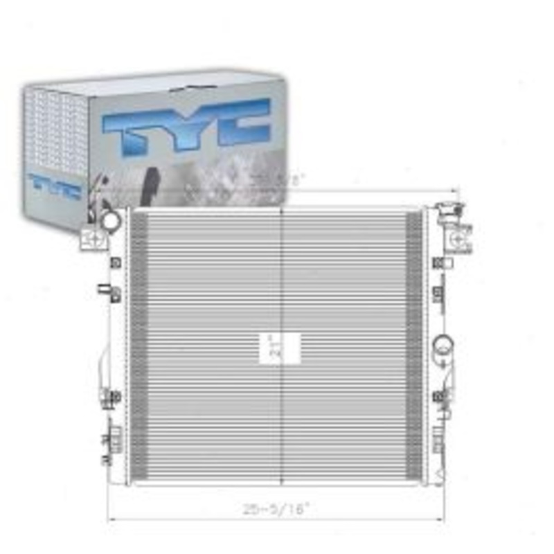 TYC 2957 Radiator Assembly