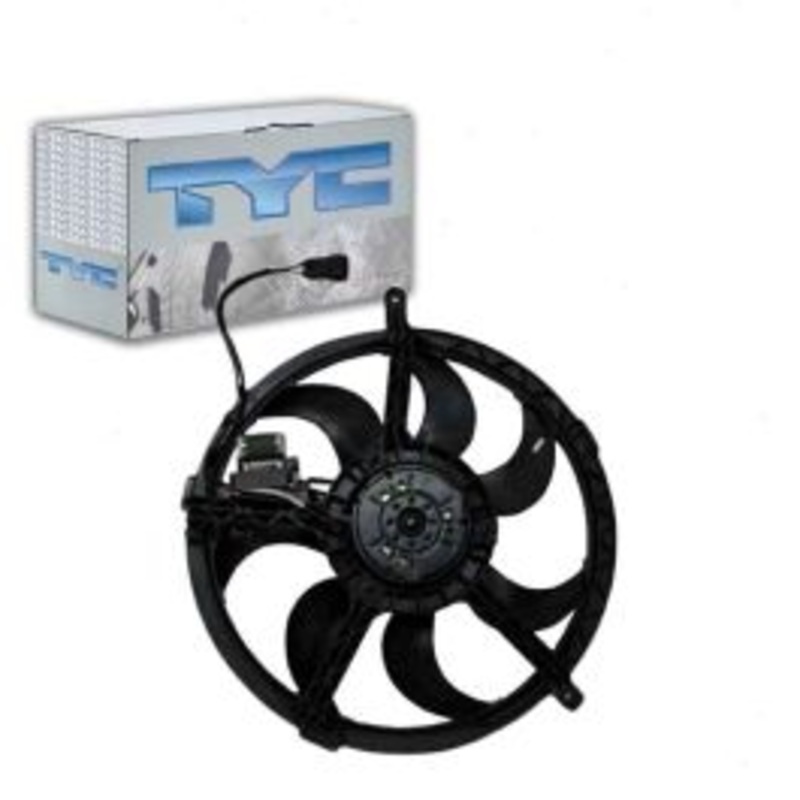 TYC Dual Radiator & Condenser Fan Assembly for 2007-2015 Mini Cooper