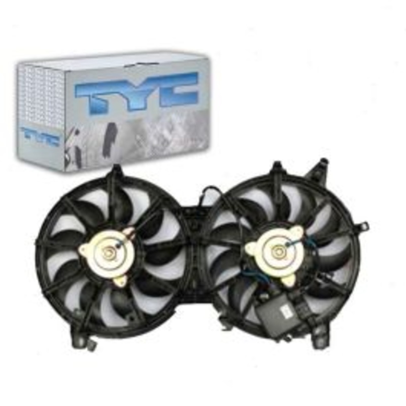 TYC Dual Radiator & Condenser Fan Assembly for 2015 Infiniti Q40