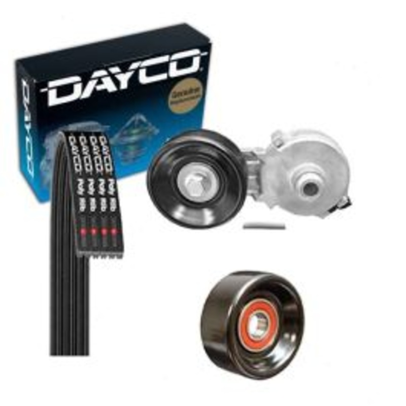 Dayco Main Drive Serpentine Belt Drive Component Kit for 1990-1995 Chevrolet C2500 4.3L 5.0L 5.7L V6 V8