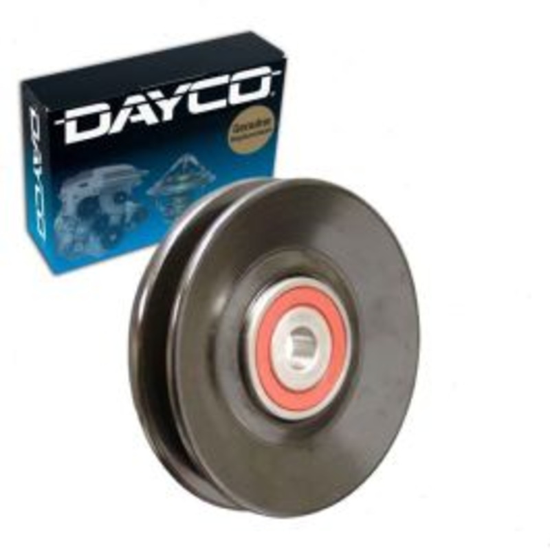 Dayco Drive Belt Idler Pulley for 1981-1987 Dodge D250 3.7L 5.2L 5.9L L6 V8
