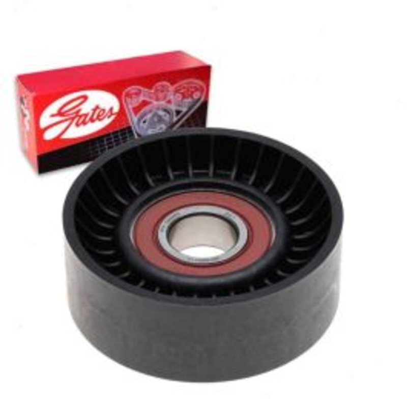 Gates DriveAlign Drive Belt Idler Pulley for 2005-2015 Jeep Grand Cherokee 5.7L 6.1L 6.4L V8