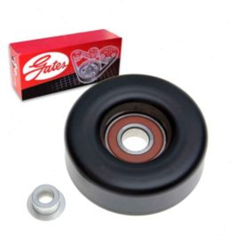 Gates DriveAlign Drive Belt Idler Pulley for 1995-2001 Jeep Cherokee 2.5L 4.0L L4 L6