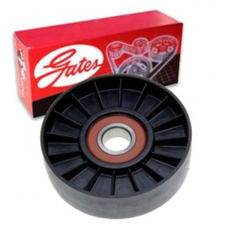 Gates DriveAlign Drive Belt Tensioner Pulley for 1990-1997 Ford F-350 5.0L 5.8L V8