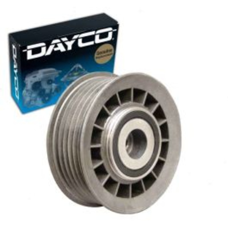 Dayco Drive Belt Idler Pulley for 1990-1993 Mercedes-Benz 190E 2.6L L6