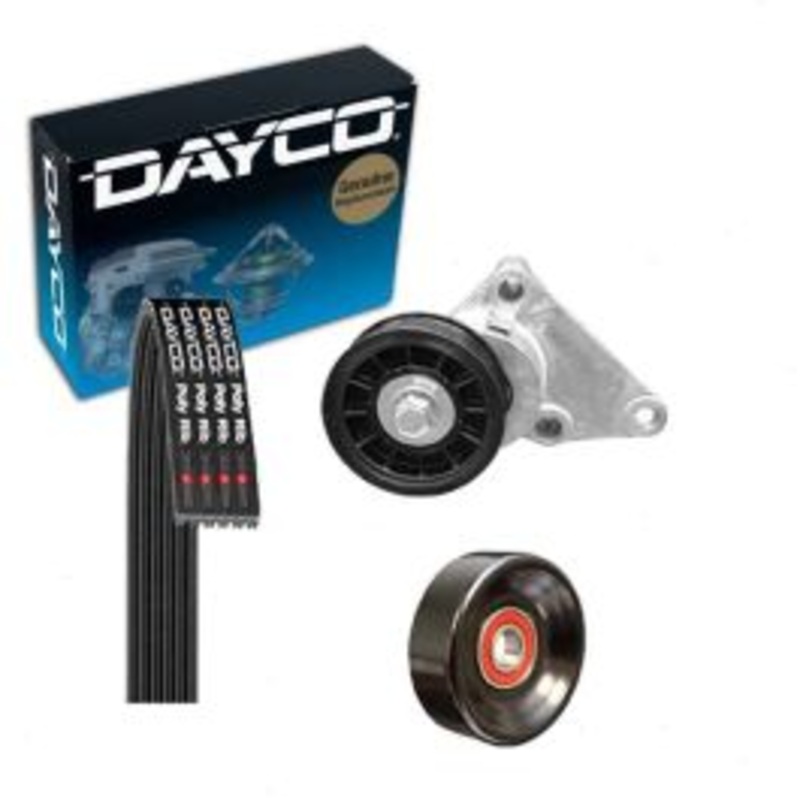 Dayco Main Drive Serpentine Belt Drive Component Kit for 2003-2016 Chevrolet Express 2500 4.8L 5.3L 6.0L V8