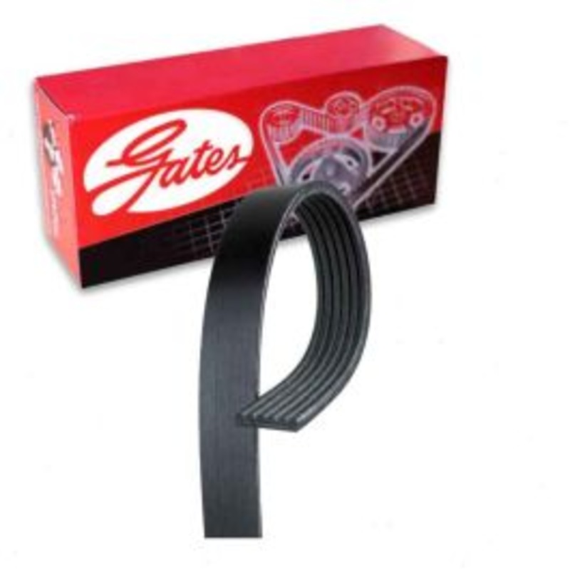 Gates Micro-V Serpentine Belt for 2019 Lincoln Nautilus 2.7L V6