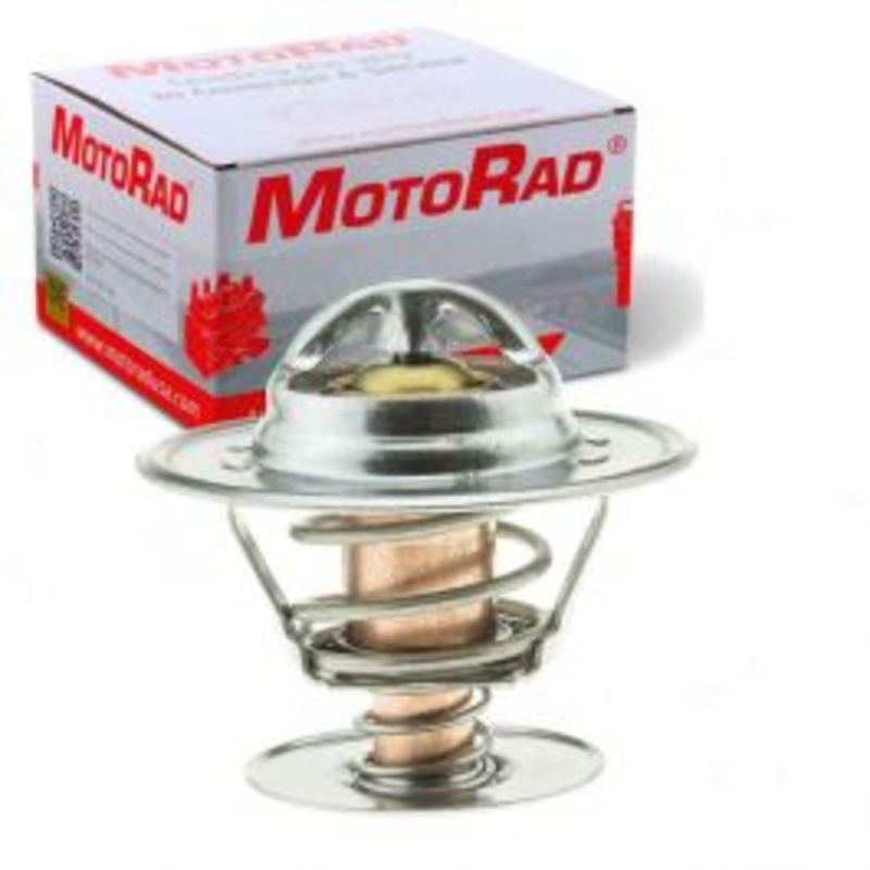 MotoRad Engine Coolant Thermostat for 1988-1990 Audi 80
