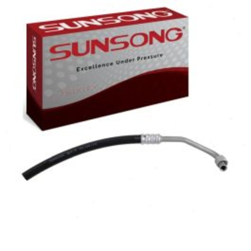 Sunsong Aux Cooler Supply Radiator Upper Oil Cooler Hose Assembly for 1994-2002 Dodge Ram 3500