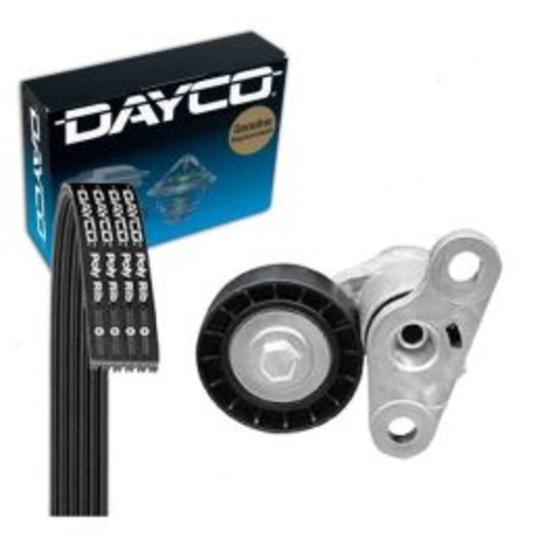 Dayco AC Tensioner Serpentine Belt Drive Component Kit for 2003-2008 Chevrolet Express 3500 4.8L 6.0L V8