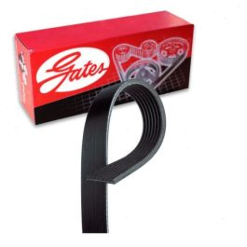 Gates Micro-V Serpentine Belt for 2014-2015 Infiniti Q60 3.7L V6