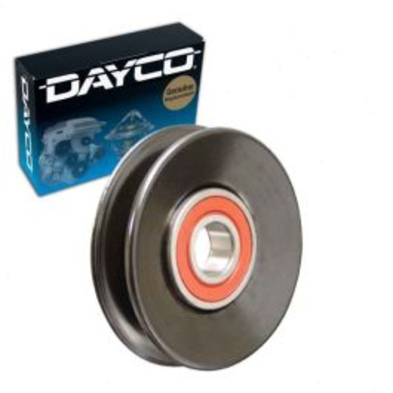 Dayco Drive Belt Idler Pulley for 1985-1988 GMC G3500 4.3L 5.7L V6 V8