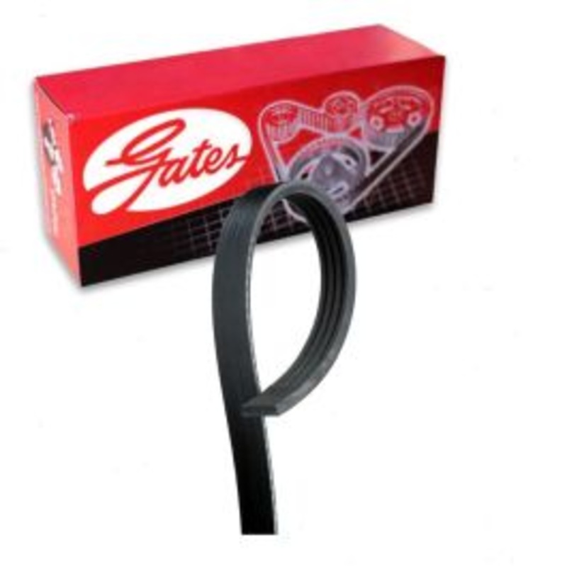 Gates Micro-V AC Power Steering Serpentine Belt for 1991 Mazda 323 1.8L L4