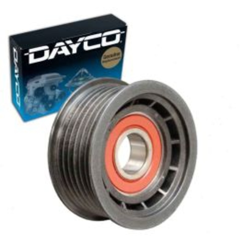 Dayco Grooved Pulley Drive Belt Idler Pulley for 2001-2006 Saab 9-5 2.3L L4