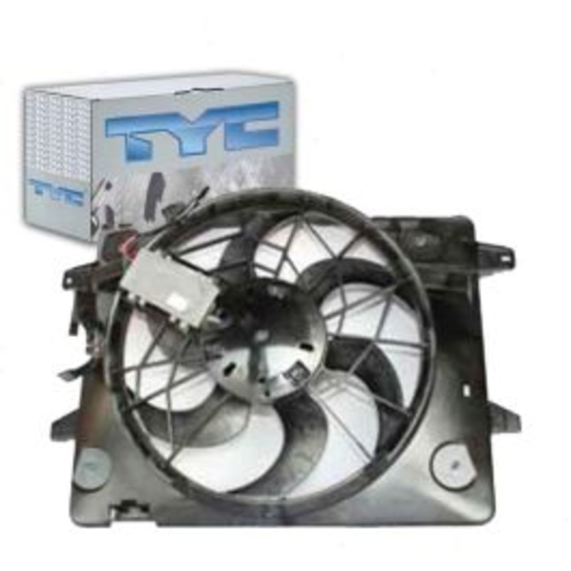 TYC Dual Radiator & Condenser Fan Assembly for 2003-2005 Lincoln Town Car