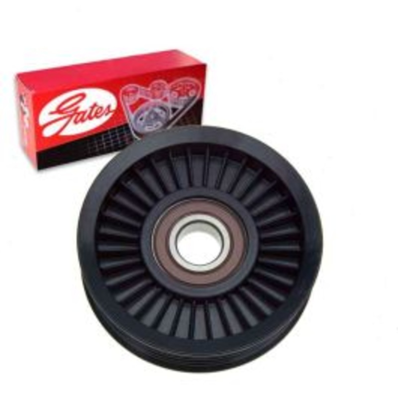 Gates DriveAlign Drive Belt Idler Pulley for 1992-1993 Chevrolet K2500 Suburban 7.4L V8